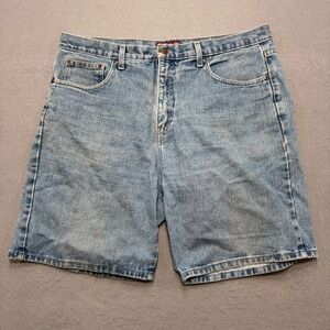 Y2K Nevada Shorts Men's 38 Blue Light Wash Denim Bermuda Classic Cotton Canada‎